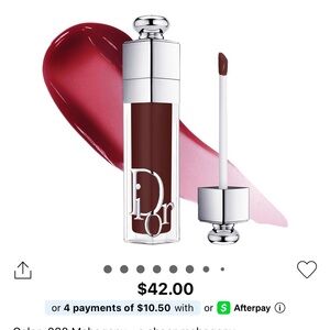 LN Dior Addict Maximizer Plumping Gloss-Mahogany 020